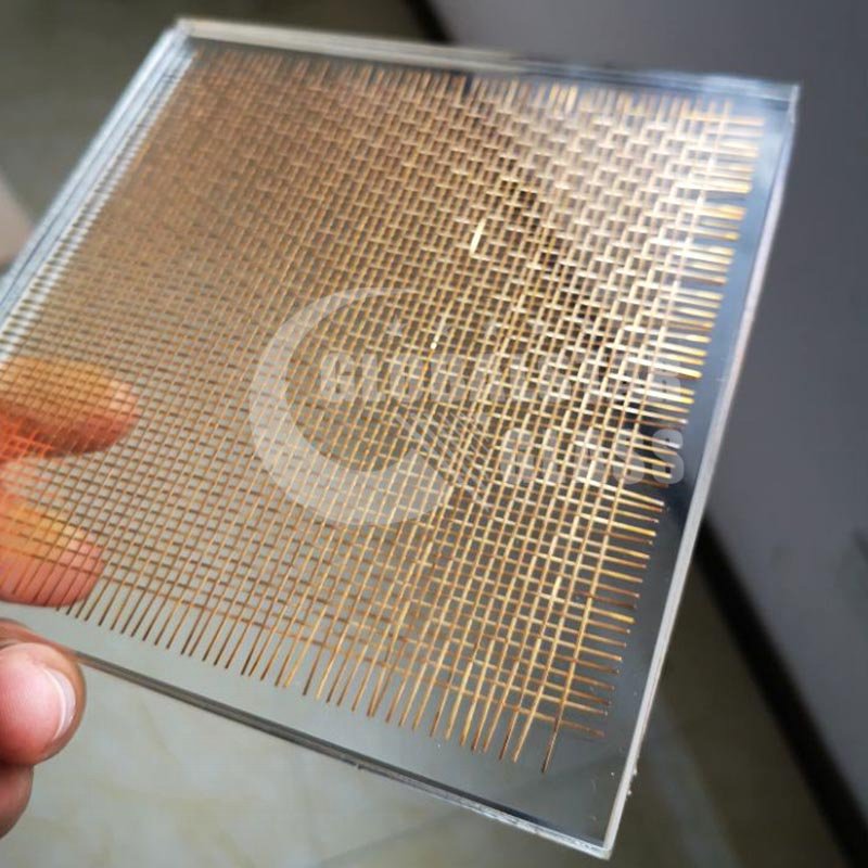 Metal Mesh Laminated Glass|Fabric Laminated Glass|Decorative Glass ...